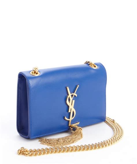 ysl blue purse|white ysl clutch purse.